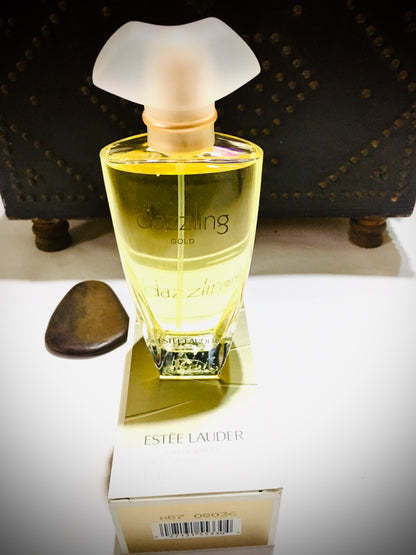 Estee Lauder Dazzling Gold Eau De Parfum for women 75 ML SPRAY rare discontinued