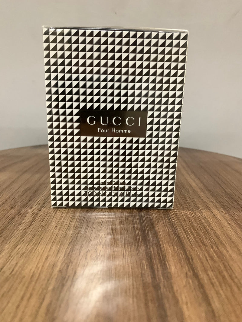 VINTAGE GUCCI POUR HOMME ONE 100 ML EDT SPRAY (2008) , SEALED RARE