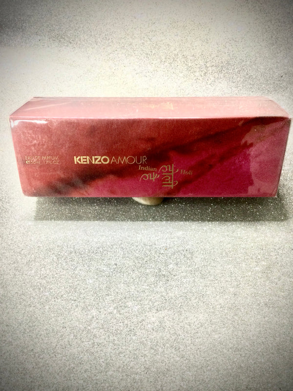 Kenzo Amour Indian Holi by Kenzo 50 ML Eau De Parfum Spray for Women Sealed , RARE