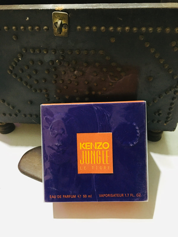 kenzo jungle le tiger for woman 50 ml eau du parfum vintage,rare,discounted