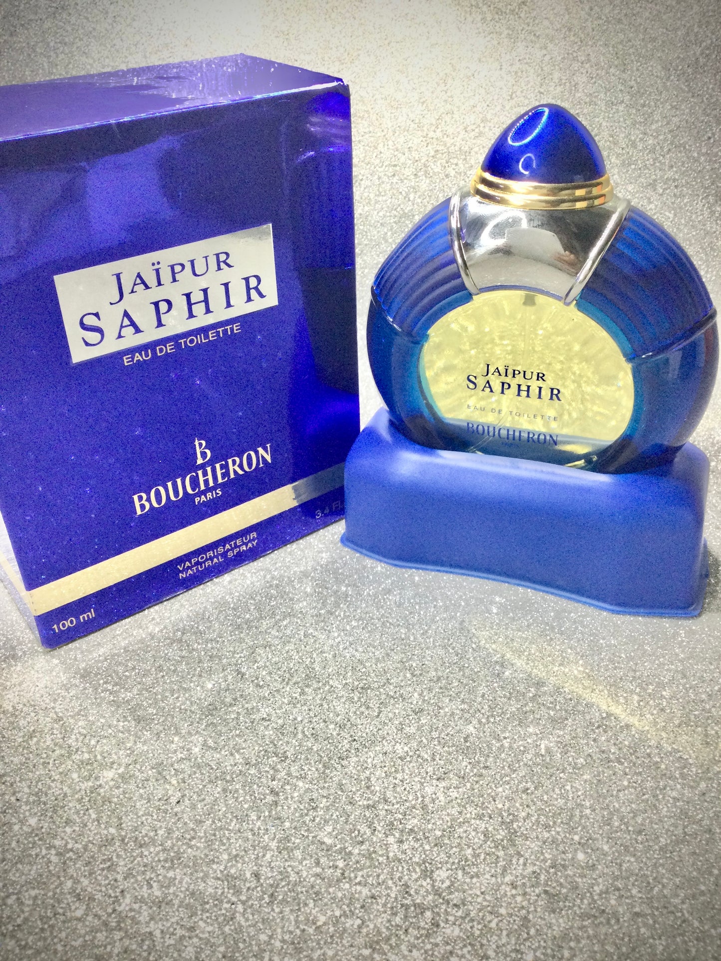 Jaipur Saphir By Boucheron for Woman Eau De Toilette 100 OR 50 OR 30 ML Spray Vintage  SEALED