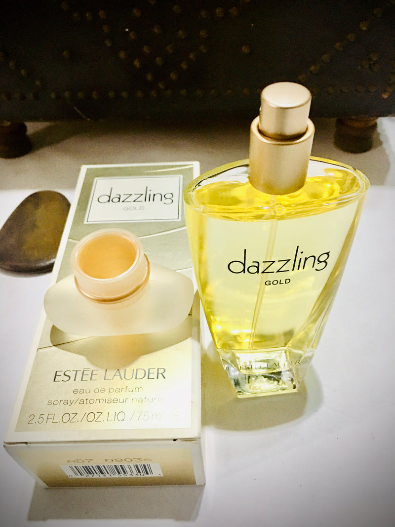 Estee Lauder Dazzling Gold Eau De Parfum for women 75ml.  rare ,discontinued