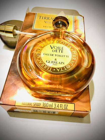 Guerlain Terracotta Voile D’Ete 100ml Eau De Toilette—Vintage-RARE