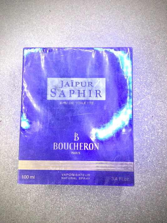 Jaipur Saphir By Boucheron for Woman Eau De Toilette 100 OR 50 OR 30 ML Spray Vintage  SEALED