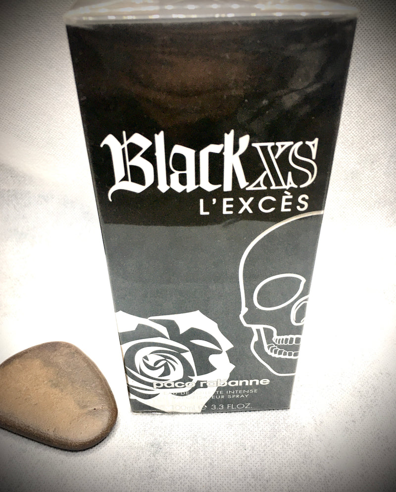 Black xs l' exces by Paco rabanne For men 100 Ml EDT INTENSE SPRAY , DISCONTINUED