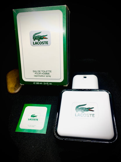 Vintage Lacoste Pour Homme FOR MEN 100 Or 50 Ml Eau De Toilette Rare New