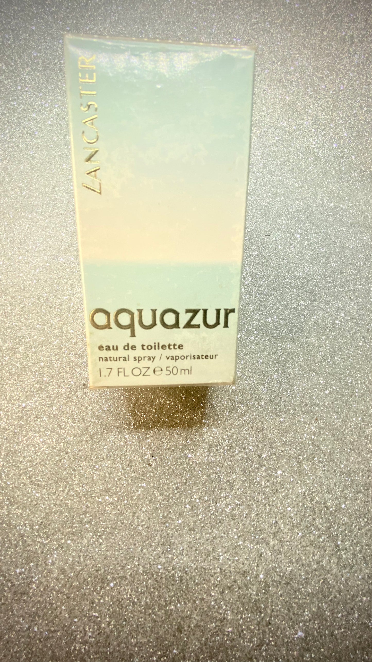 LANCASTER AQUAZUR EAU DE TOILETTE 50 ML SPRAY FOR WOMAN RARE SEALED