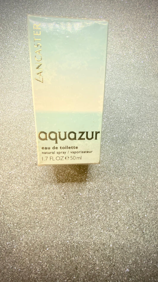 LANCASTER AQUAZUR EAU DE TOILETTE 50 ML SPRAY FOR WOMAN RARE SEALED