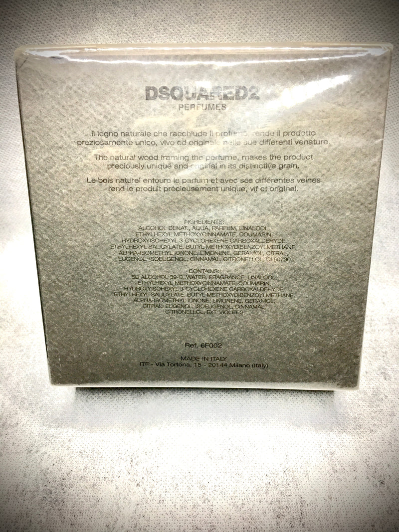 DSquared2 He Silver Wind Wood EDT 100 ml 3.4 oz Men BNIB DISCONTINUED SEALED RARE