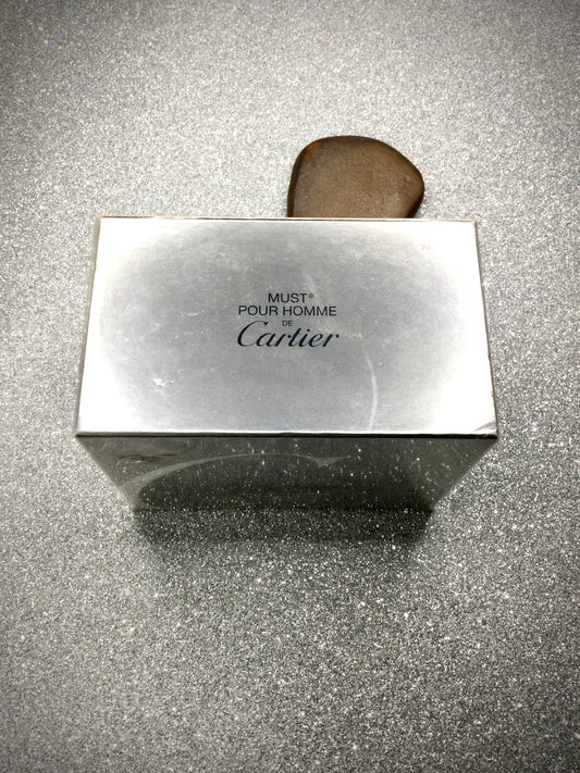 CARTIER MUST DE CARTIER POUR HOMME EAU DE TOILETTE (2004) 100 ML SPRAY RARE SEALED