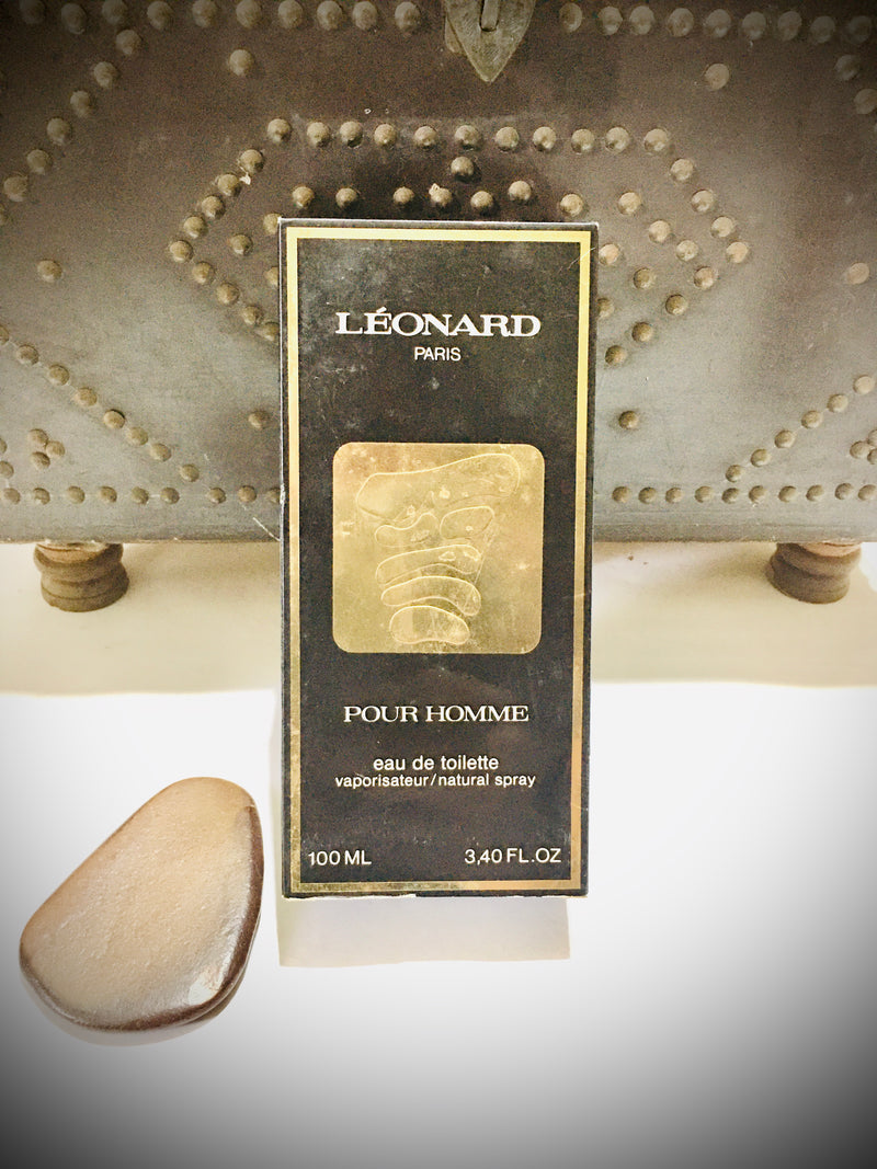 Leonard pour Homme For Men EDT 100 Ml , 3.4 oz , Spray , New , Vintage