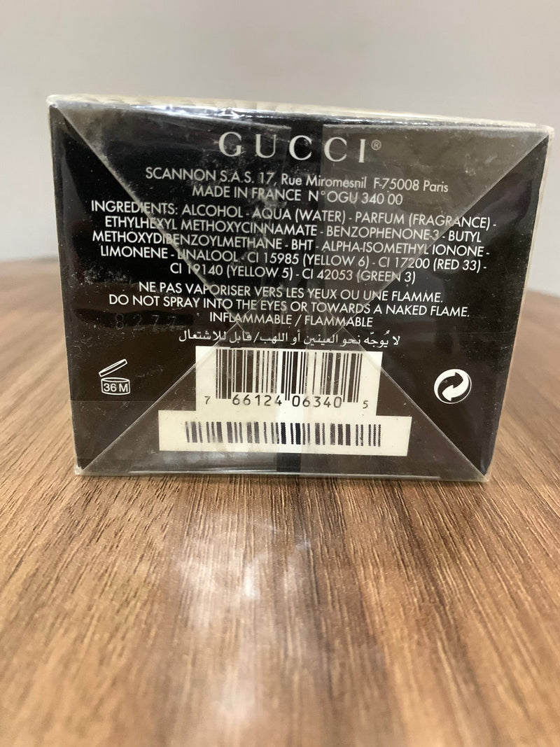 VINTAGE GUCCI POUR HOMME ONE 100 ML EDT SPRAY (2008) , SEALED RARE