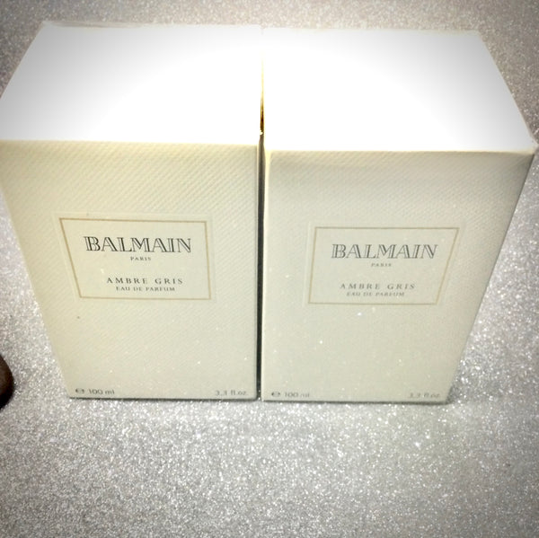 Balmain Ambre Gris For Women 100 ML Spray Eau De Parfum  Discontinued BUNDLE TWO BOTTLES